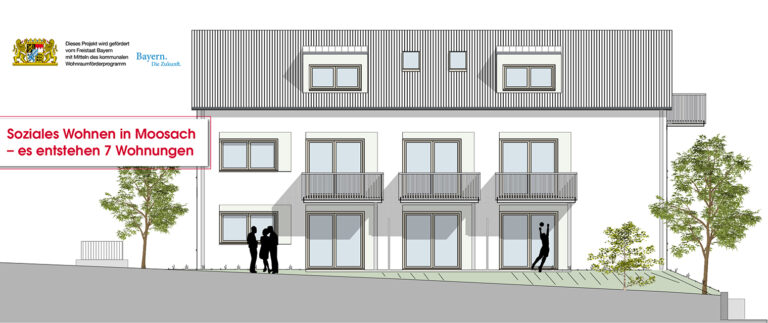 Projekte Im Bau Mehrfamilienhaus soziales Wohnen Moosach Grafing Robert Decker Immobilien 1