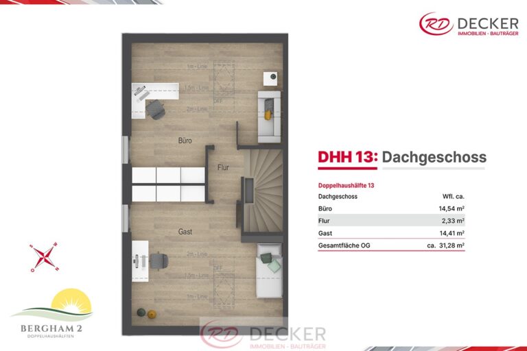 Modern, nachhaltig & bezugsfertig – elegante Doppelhaushälfte mit Garten