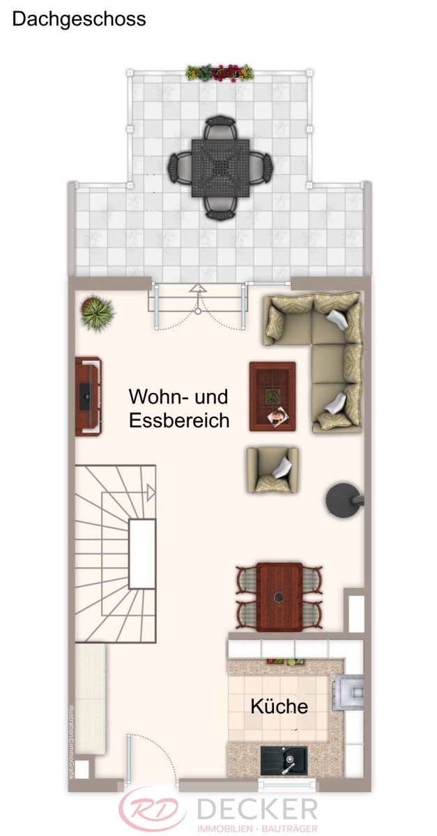 Licht, Luft, Lebensgefühl – außergewöhnliche Maisonette im Herzen der Stadt!