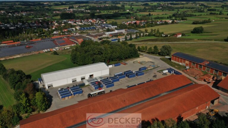 Leichtbauhalle mit hochwertiger Ausstattung zum Aufbau auf dem eigenem Grundstück