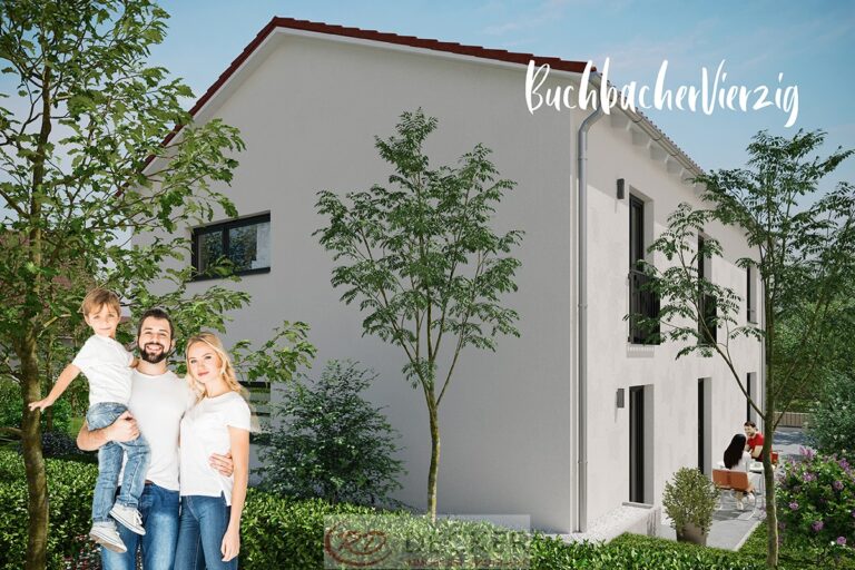 Wohnen mit Garten im modernen Zweifamilienhaus