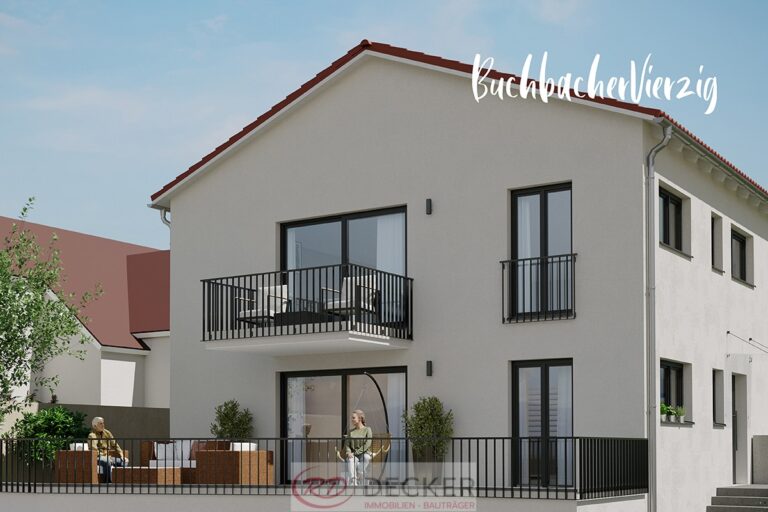 Wohnen mit Garten im modernen Zweifamilienhaus