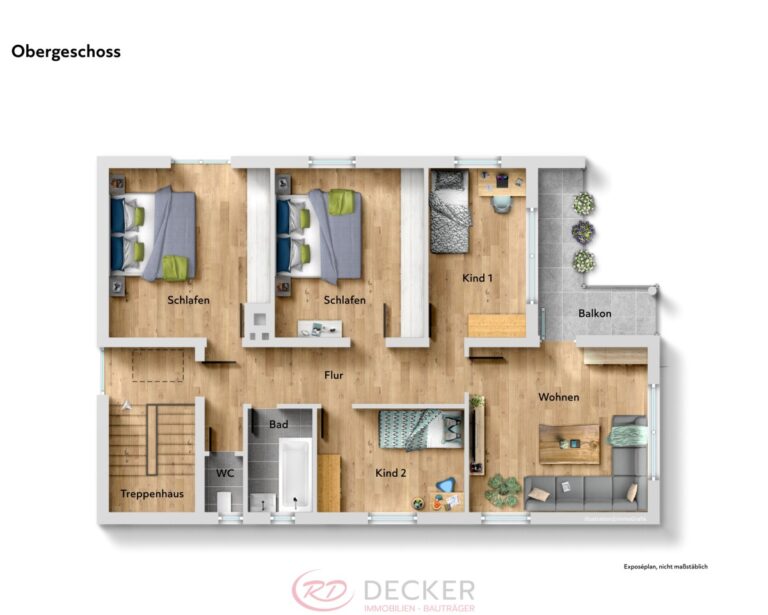 Helles Einfamilienhaus mit viel Platz und Garten in Velden