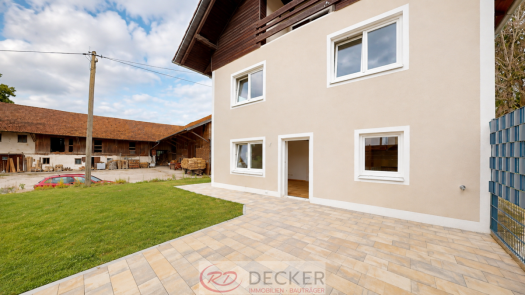 Terrasse, Balkon, Garten und jede Menge Raum dazwischen